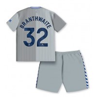 Camisa de Futebol Everton Jarrad Branthwaite #32 Equipamento Alternativo Infantil 2023-24 Manga Curta (+ Calças curtas)